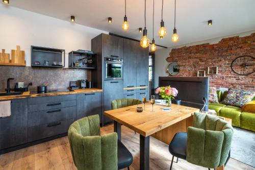 кухня, Apart Hotel Wasserturm in Bad Segeberg