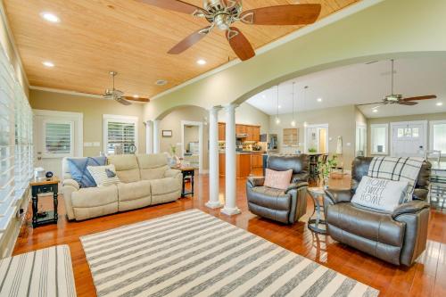 East Palatka Home on St Johns River with Boat Dock! in East Palatka, USA