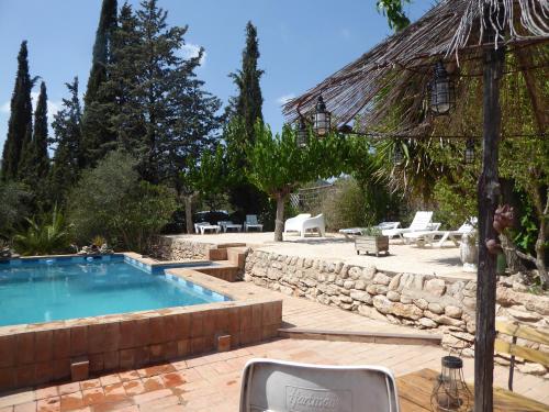 Mas Blauet - Finca with 2 holiday houses and shared pool in Rasquera
