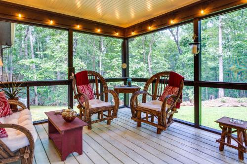 Dog-Friendly Dahlonega Home with Private Fire Pit! in Dahlonega, USA