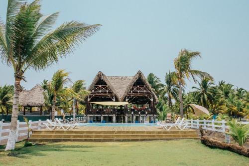 Restorāns, Los Olivos La Playa Hotel y Restaurante in Escuintla