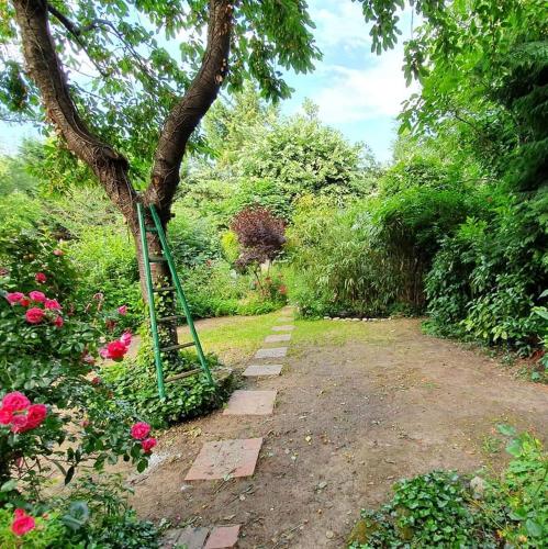 Rez de jardin de maison avec grand jardin exclusif - Location saisonnière - Villejuif