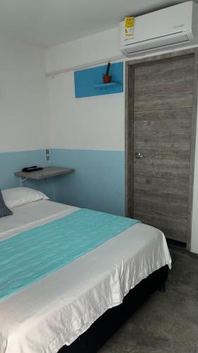 1 double bed