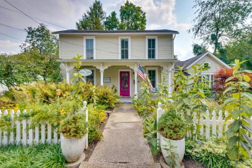 The Porch House Located in Historic Village in Granville, USA