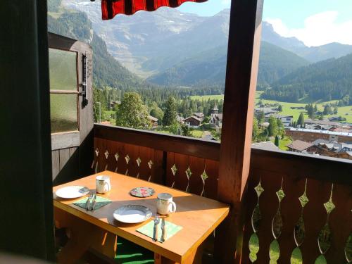 Afficher, Studio avec vue splendide sur les Diablerets in Les Diablerets