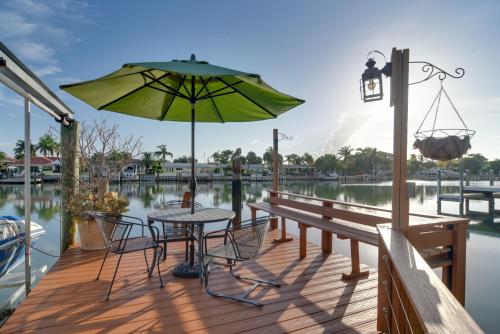 Hot Tub and Boat Dock St Pete Beach Paradise