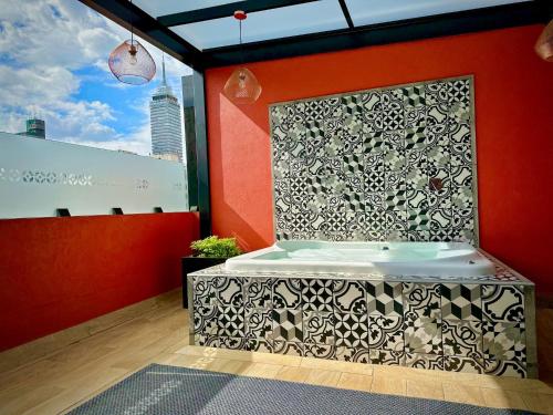 bain à remous, Barrio Downtown Mexico City Hostel in Mexico
