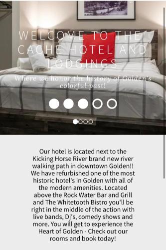 The Cache Hotel and Lodgings Golden