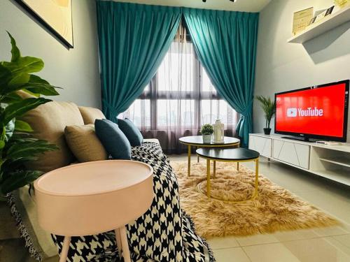 MVD15#Family Suite 8pax 3 Rooms Sunway Velocity Mall Cheras IKEA Mytown Short Walk to MRT & LRT Maluri, Kuala Lumpur