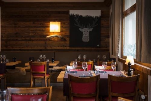 Étterem, Hotel Christiania in La Clusaz