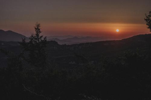 The house in the village The house in the village