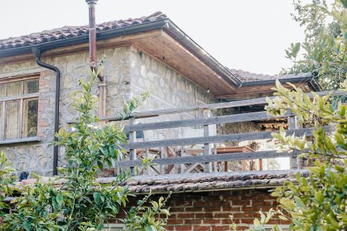 The house in the village The house in the village