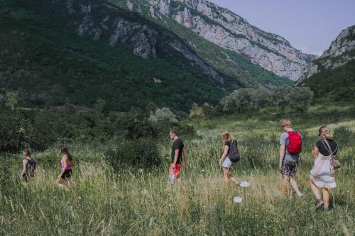 The house in the village The house in the village