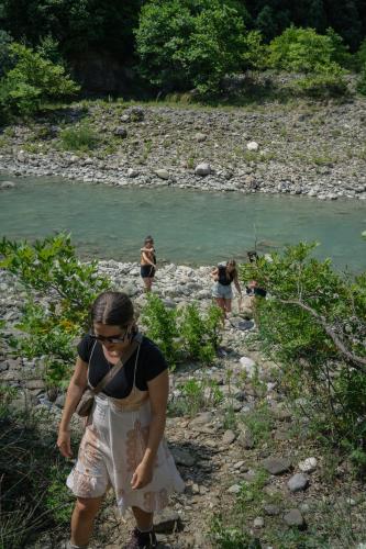 The house in the village The house in the village