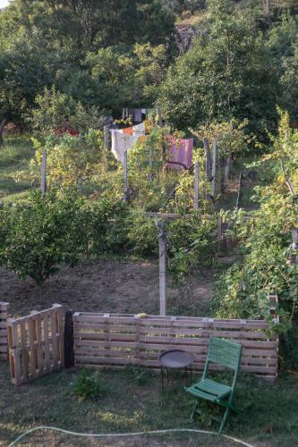 The house in the village The house in the village