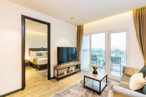 발코니/테라스, 슈어스테이 플러스 바이 베스트웨스턴 T 파타야 (SureStay Plus by Best Western T Pattaya) in 파타야