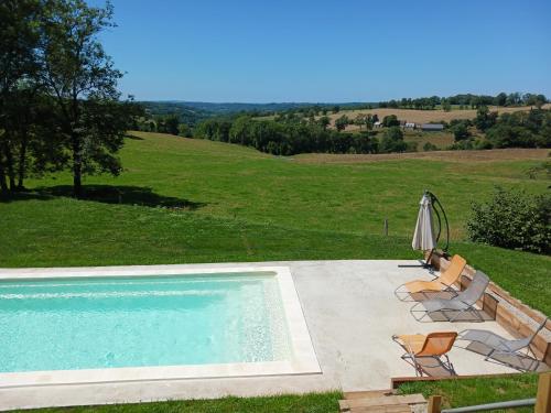 Gîte d'Haut Bagnac avec piscine