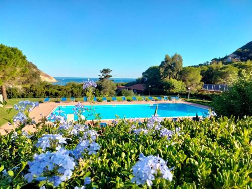  Elbamare residence con piscina in Nisporto
