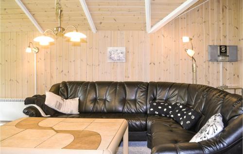 Awesome Home In Oksbl With Sauna