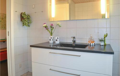 ห้องน้ำ, Holiday Home Søndervang Nørre Nebel Ii in นอเร เนเบล