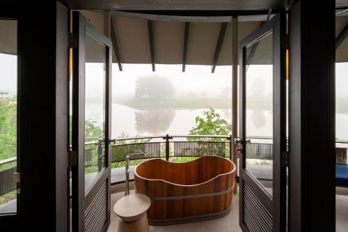 Balcony/terrace, Patamma Hideaway Resort near Nan Riverside Art Gallery