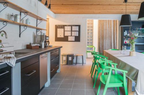 廚房, Villa Verde Österlen (Villa Verde Osterlen) in 斯科訥