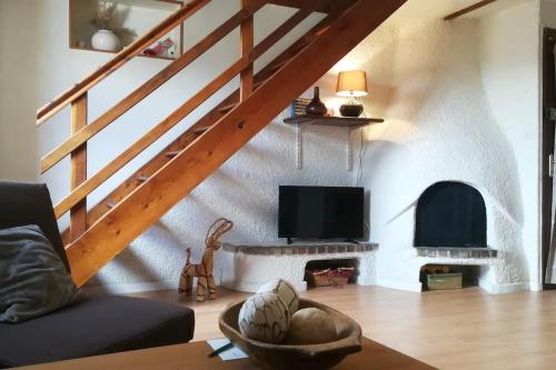 Chaleureux Duplex T2 : 3mn à pied CV/Cité Vauban - Location saisonnière - Briançon