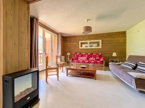 Spacieux appartement 3 pieces au pied des pistes avec balcon - FR-1-344-968 in Villarencel