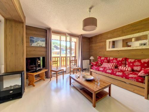 Spacieux appartement 3 pieces au pied des pistes avec balcon - FR-1-344-968 in Villarencel