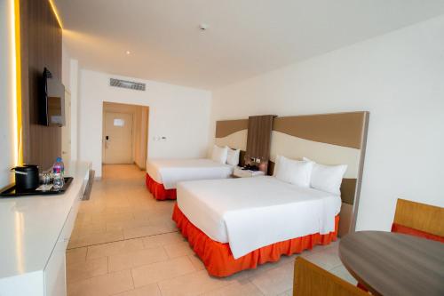 Twin room, superior, sea view