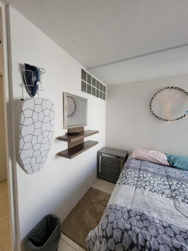4 cuarto IDEAL para descansar in Tlaxcalancingo, Mexico