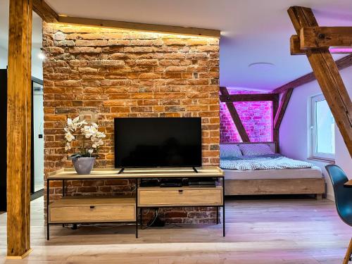 Brick and Wood Apartment