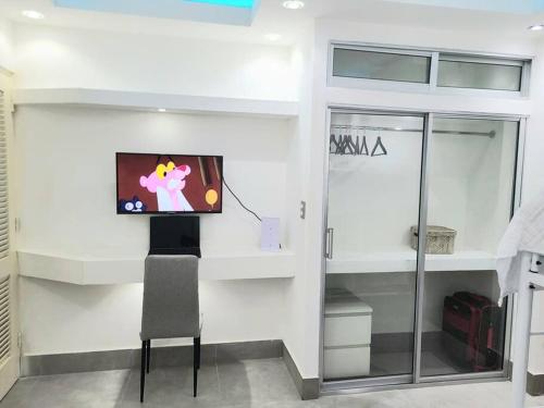 Apto estudio en Punta Cana, vista a la pisicina Apto estudio en Punta Cana, vista a la pisicina