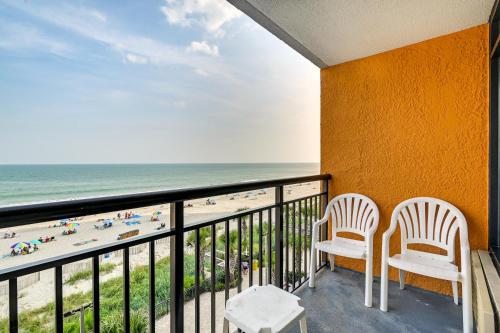 Ocean-View Myrtle Beach Condo with Beach Access!