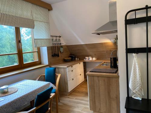 廚房, Samoobslužný hotel Vydra (Samoobsluzny hotel Vydra) in 簡妮