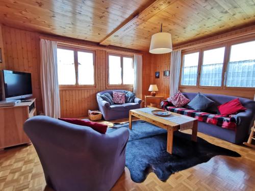 CHALET HÜTTLE - authentisch, ruhig, mitten im grün, Grächen (fotografie 7)