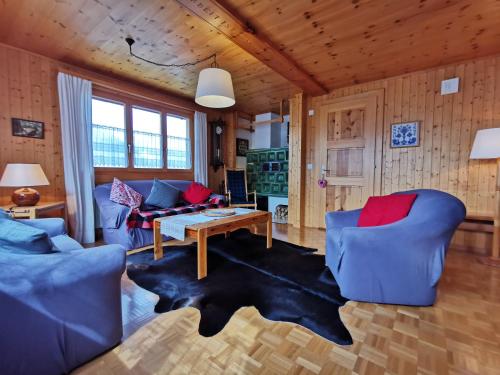 CHALET HÜTTLE - authentisch, ruhig, mitten im grün, Grächen (fotografie 8)