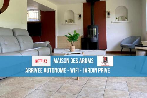 LA MAISON DES ARUMS-WIFi-JARDIN PRIVE-PROPERTY RENTAL NM - Location saisonnière - Trélissac