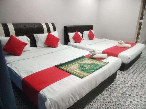 2 double beds