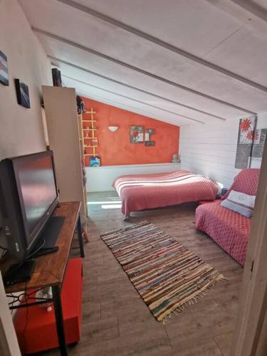 Entre Ventoux et Luberon, appartement dans maison.