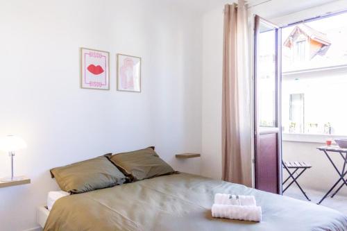 ZenBNB - Évasion - Colocation - CH01 - Wifi - Netflix - Proche Tram - Chambre d'hôtes - Annemasse