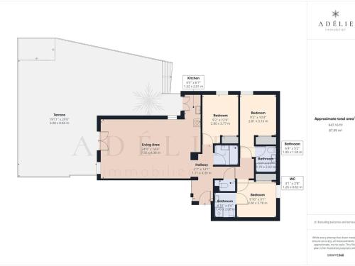 Appartement Montvalezan-La Rosière 4 pièces 8 personnes - FR-1-398-534 - image 12