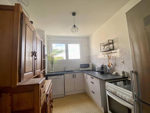 Kitchen, Le Buffel - Appartement 4 chambres, Parking, Wi-fi, Tram - 8pers in Figuerolles