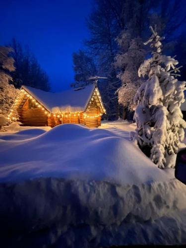 Ron's Place a Log Cabin in Downtown Talkeetna