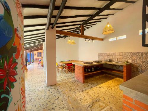 Kitchen, Trip Monkey Origen in San Gil