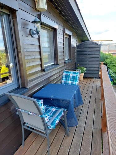 陽台/露台, Ferienhaus Eifel Nature Dream in 德賴布呂克