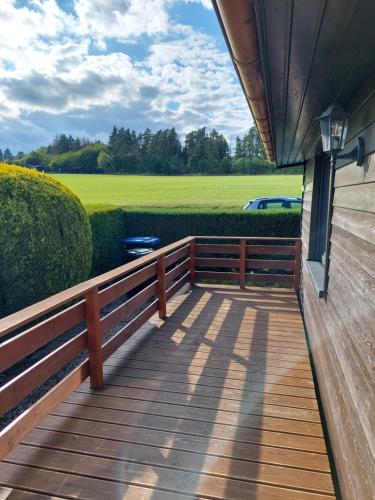 陽台/露台, Ferienhaus Eifel Nature Dream in 德賴布呂克