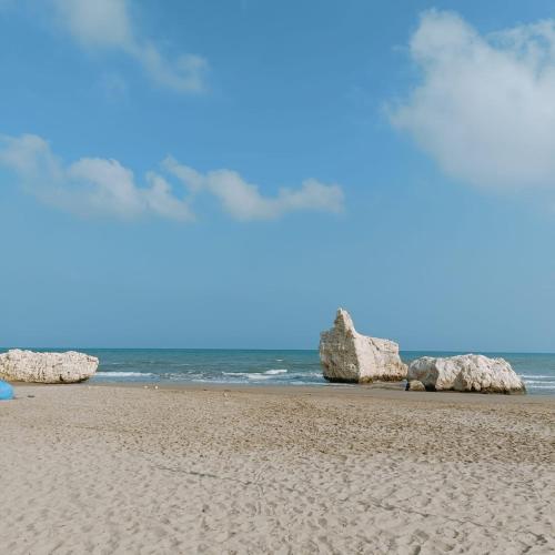 Strand, Casa Sole e Sale in Rodi Garganico
