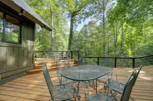 Sapphire Treehouse Cabin with Views, Deck, Fireplace