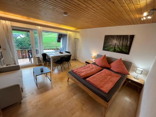 Haus am Sonnenberg, Todtnauberg, Ferienwohnung 204, direkt am Skilift-Skipiste, Nähe Feldberg in Todtnau, Deutschland